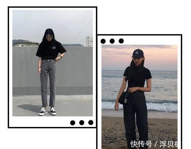  『气质』是时候穿T恤了，40套气质搭配，照着穿就很好看！