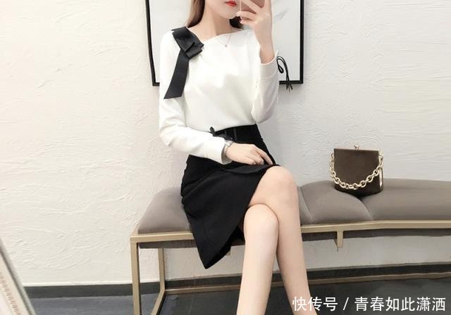 不足163高的女生，瞧瞧这12款高腰套装，让你轻松显高8公分