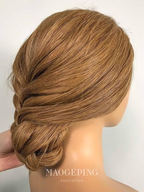 简单又好看的盘发，让你气质倍增