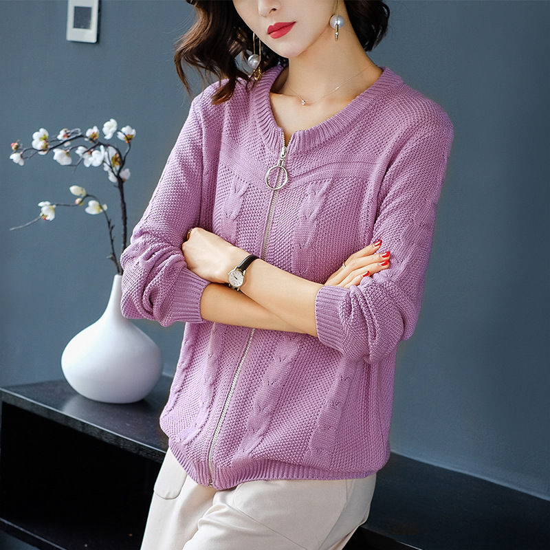 吃土也要给50岁妈买3套，9月刚上新的开衫，一件比一件显美嫩