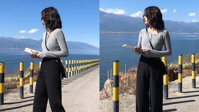  [显瘦]去年流行“老爹鞋”,今年流行“奶奶裤”!这样穿时髦感满满!