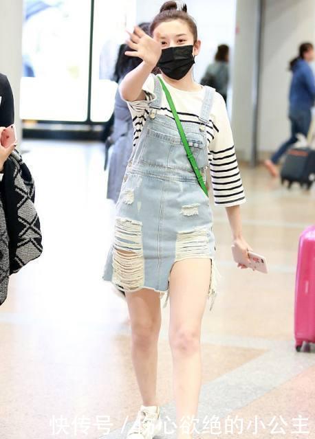 宋祖儿太大胆了!裙子直接破了,网友: 关晓彤都没你敢穿