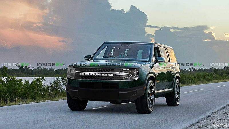  『车身』车身侧面神似Rivian R1S 福特Bronco纯电动假想图曝光