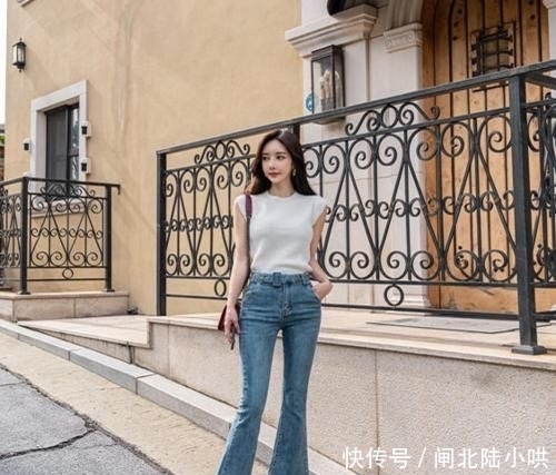 『风景线』孙允珠:气质优雅的牛仔裤女神,街头最美的风景线,网友:就是好