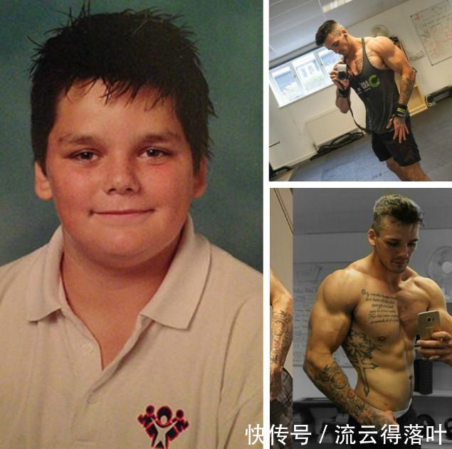体重215斤的肥仔，因为父亲一句话，3个月减肥82斤，变成肌肉男