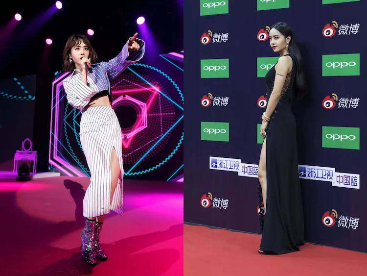 蔡依林越来越敢穿了，白色长裙中间还开了个缝，网友：胆真大！