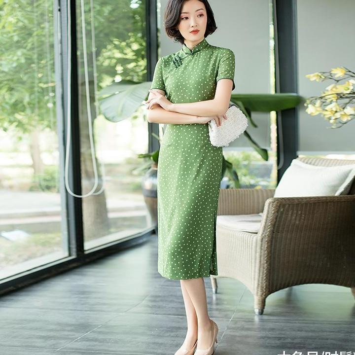 曼妙身姿美如画, 中国风连衣裙穿出倾城倾国的东方美