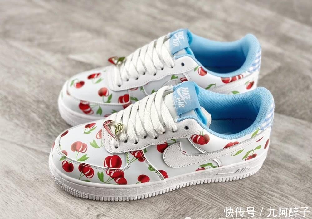 「Nike」糖果色系“樱桃”主题，Nike的这一款清新系鞋子