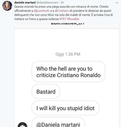 45岁美女诅咒C罗意甲首战受伤，只因转会费高浪费钱 网友愤怒回应