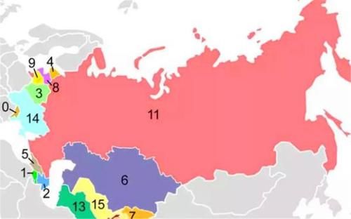 俄罗斯与前苏联相比,国土面积少了多少?