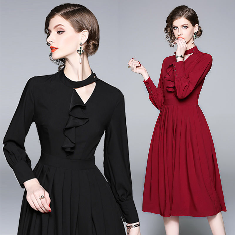 40岁老婆从来不穿连衣裙，今秋却一件接一件，美的真是让人心醉