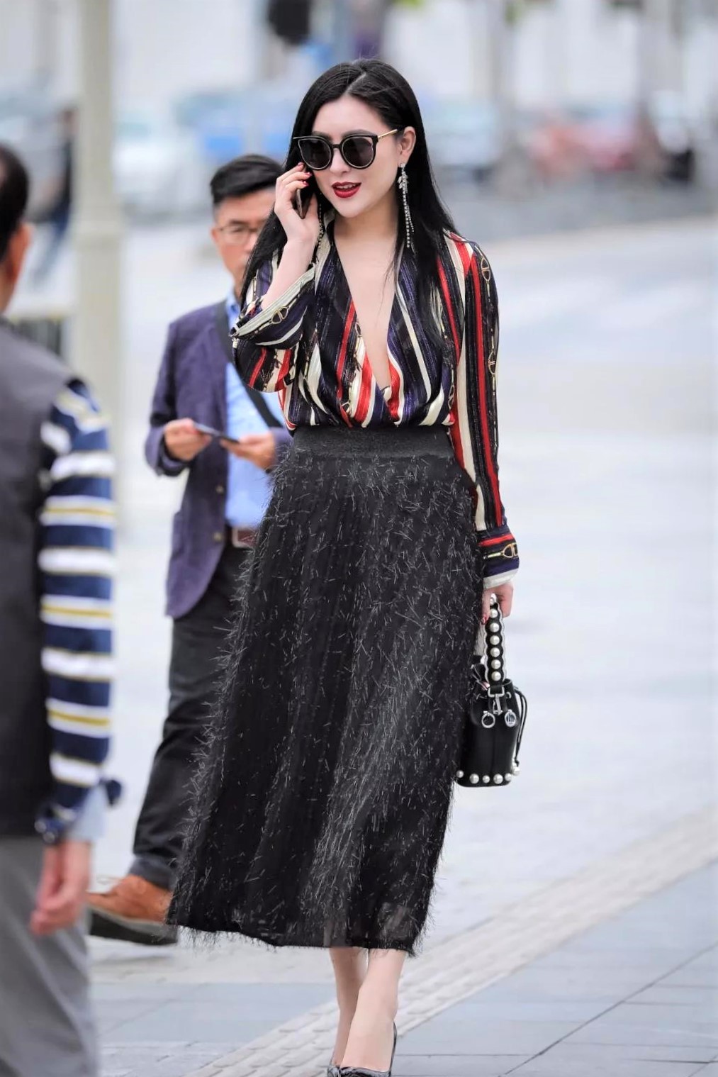 四个身材苗条的小姐姐，哪个美？