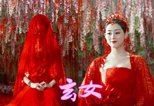 『嫁衣』无心的魔族嫁衣，知鹤的魔族嫁衣，玄女的魔族嫁衣，看到锦觅：够暗黑