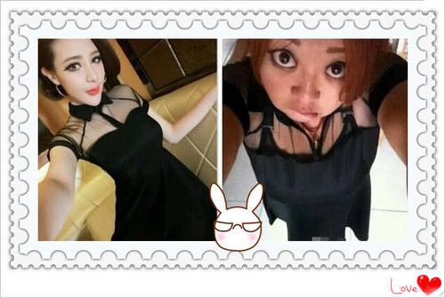 让人“吐血”的买家秀：图2萝莉秒变大妈，图3输在身材，最后一个