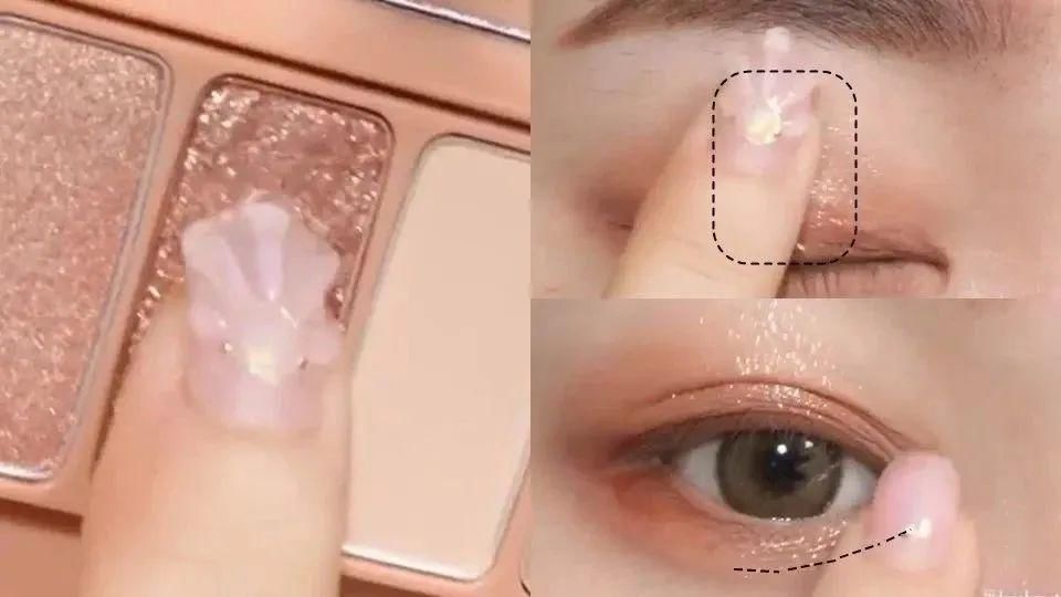  「眼妆」春夏都爱的无眼线妆！只用眼影，5步即可打造自然大眼