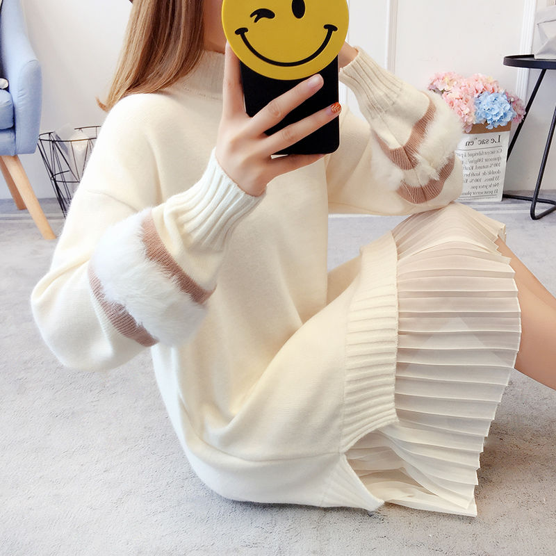 新出毛衣裙又要火，甩旗袍十条街，60后老婆穿上优雅衬肤特年轻