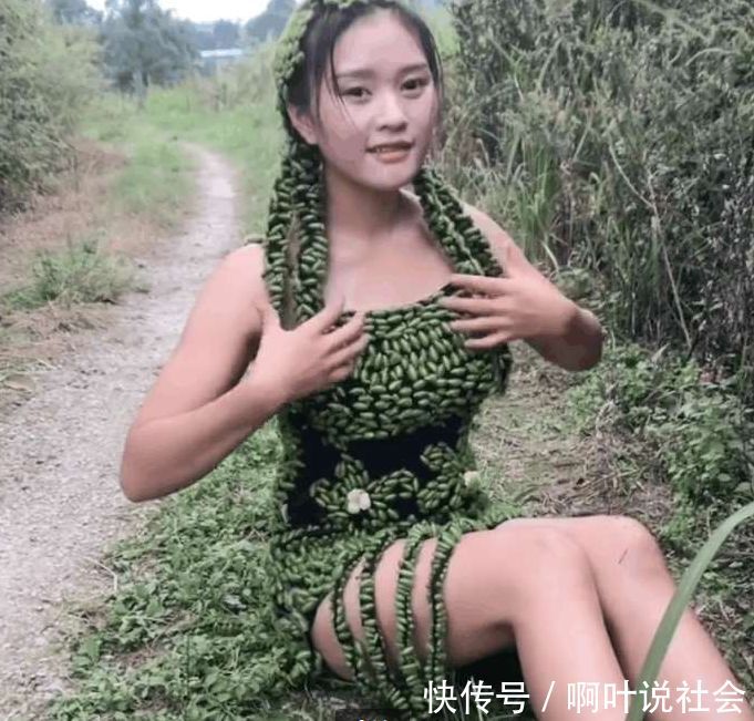 农村姑娘这样打扮自己，网友：难道这是春姑娘？可是卸妆却急哭了