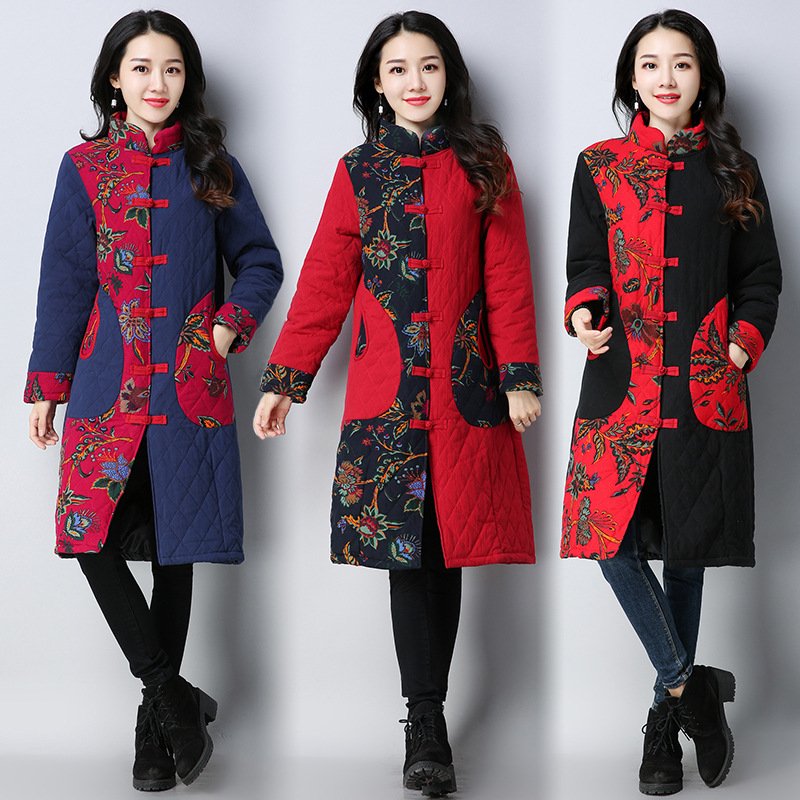 凌晨刚上新的棉衣裙，谁穿谁美!比羽绒服更耐看，妈妈立马买3件