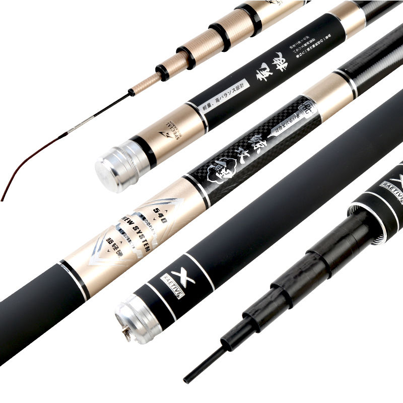 越来越多人不用传统鱼竿了，义乌造新型鱼竿已上市，钓大鱼贼厉害