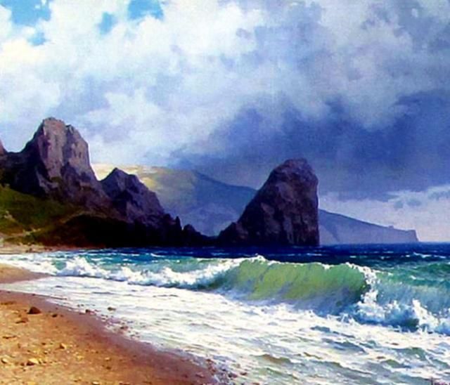 【醉在画中】俄罗斯画家米哈伊尔.费多罗夫风景油画