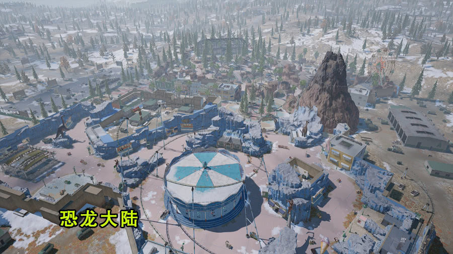  【列车】“吃鸡”雪地地图重做，雪地列车上线，玩家可以躺着看雪景进决赛圈