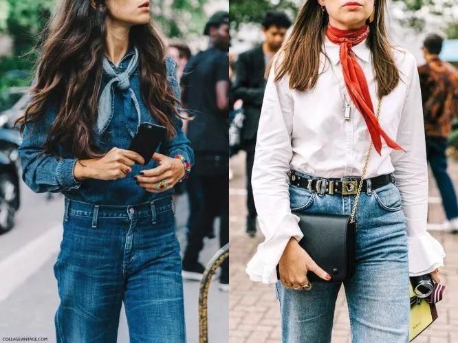 不能当首饰的腰带不是好丝巾，万能胶单品了解一下?