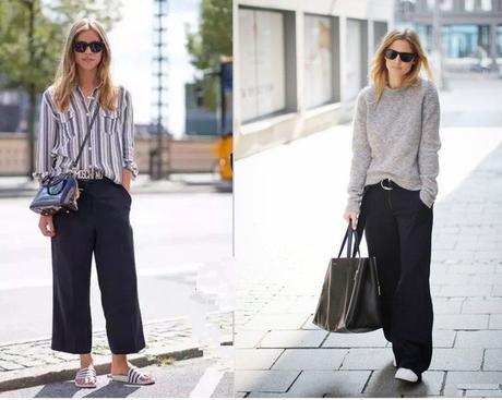 女人秋天穿“阔腿裤”，别犯这3个“错误”，穿错显矮又显胖！