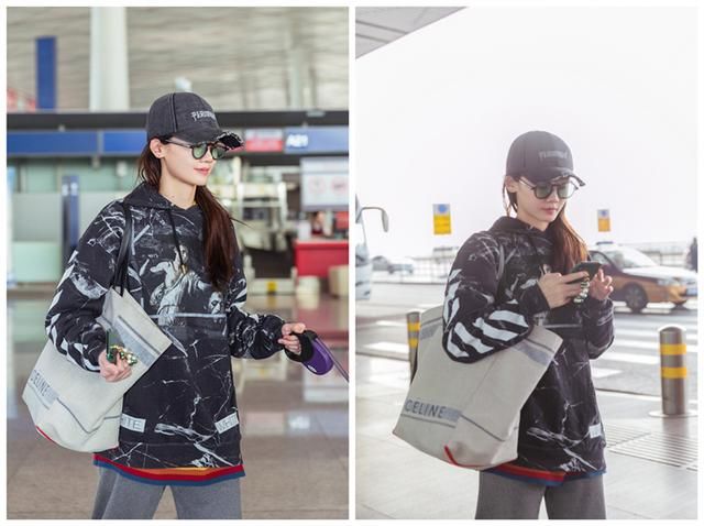 流量小花纷纷背起帆布包，宋佳苗苗帅气有范，宋轶张天爱显娇小