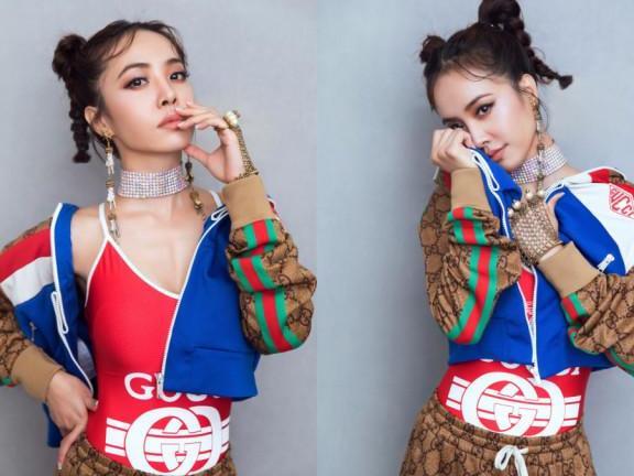 蔡依林不得了!穿休闲装显高10cm不止,网友:这回与高跟鞋无关吧