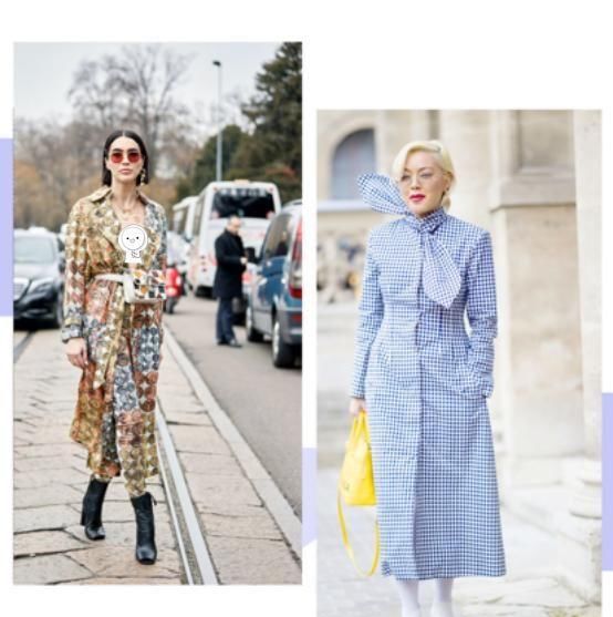  「风衣」春季风衣新穿法，变成裙装款式简约更百搭，穿上遮肉显瘦又时髦