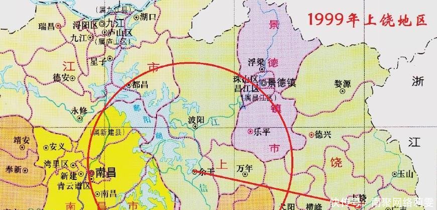 江西这三个县, 都不太服所在地级市管辖, 有你家乡吗