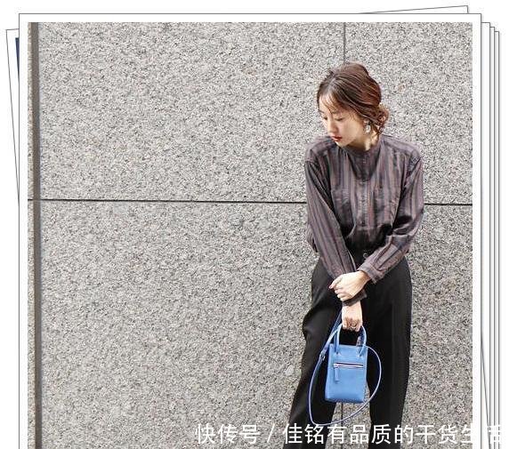  「春季造型」竖条纹衬衫的流行时尚造型，清爽显瘦的春季日系风穿搭分享