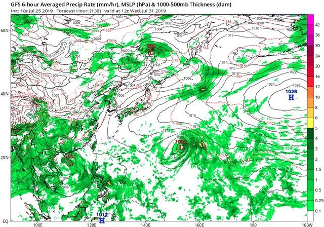6号台风最强风圈覆盖440公里，7号台风或8月1日出现，可能是超台