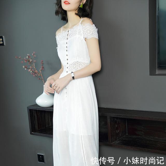  「显嫩」颜色超显嫩的连衣裙，很受上班族们的喜爱