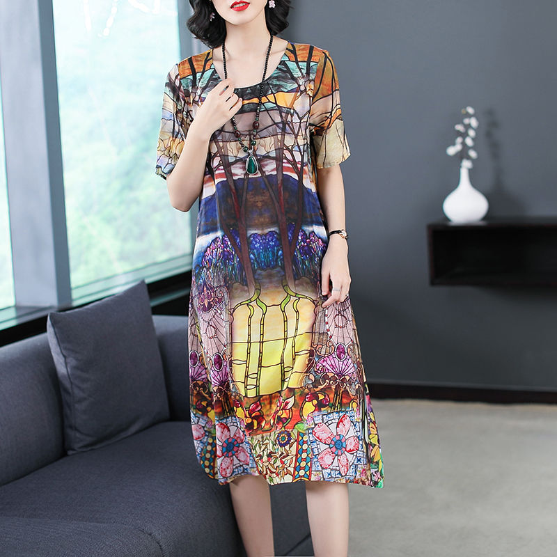 偷偷告诉你:“漫步裙”比旗袍时髦千倍，最适合6070后女人