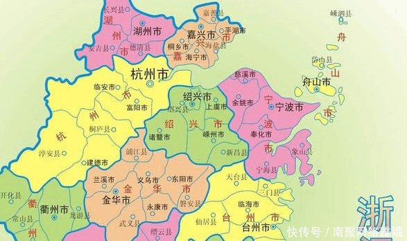 华东沿海的3大巨头 山东、江苏、浙江, 为何是相邻的