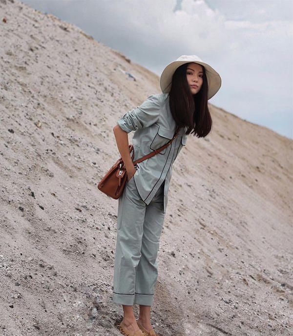 150+cm的周冬雨竟不输173cm的林志玲?