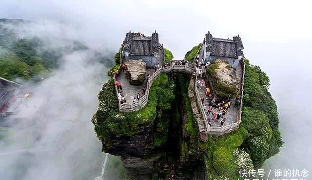 中国的天空之城,2300米高空的古建筑,“漂浮”在空中500多年 。