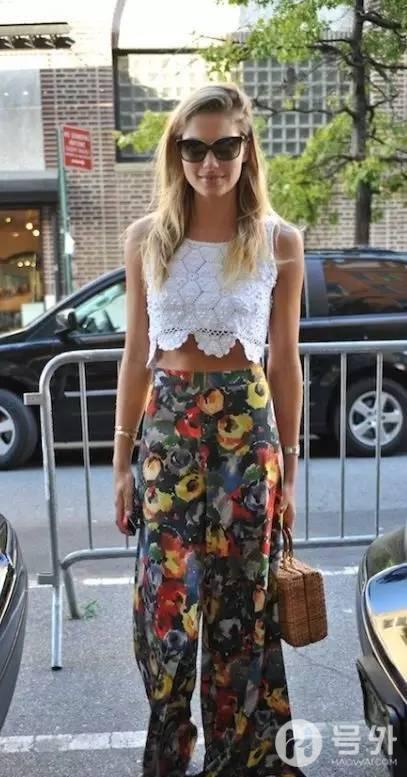 穿衣阔腿裤的夏日穿搭，这样穿准没错！