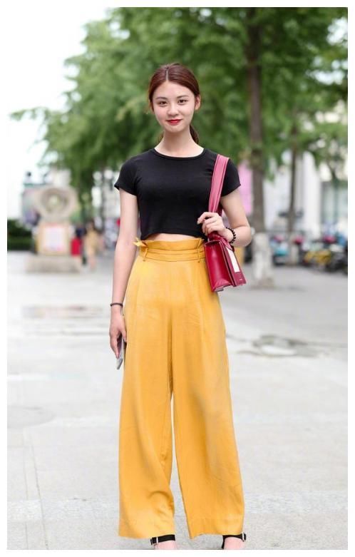 街拍：图1高挑曼妙，图3热情似火，图8细腻柔滑