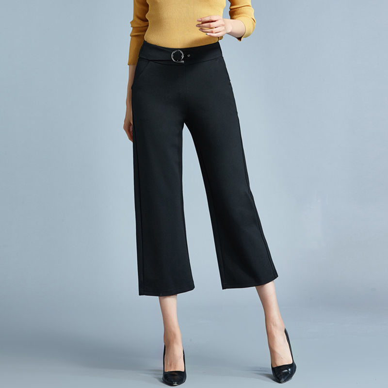 太美了!立秋后裙子别穿了，今秋流行洋气阔腿裤，韵味十足，美爆