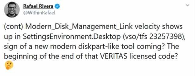 #磁盘#Windows 10将有现代化磁盘管理工具:分区终于不用换算了么?