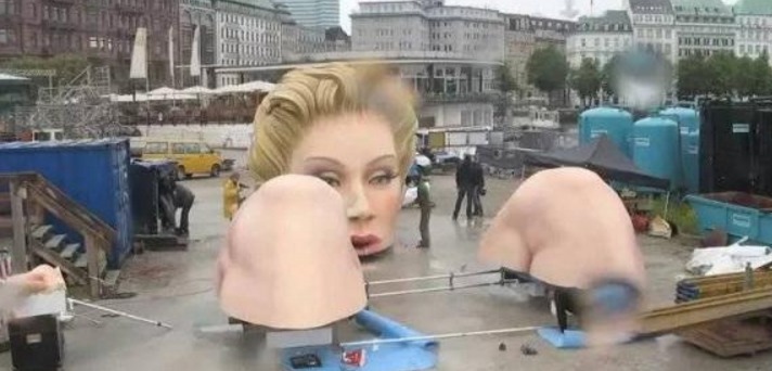 德国湖中突然出现巨型美人鱼，数百人看到又被撤回，是什么情况？