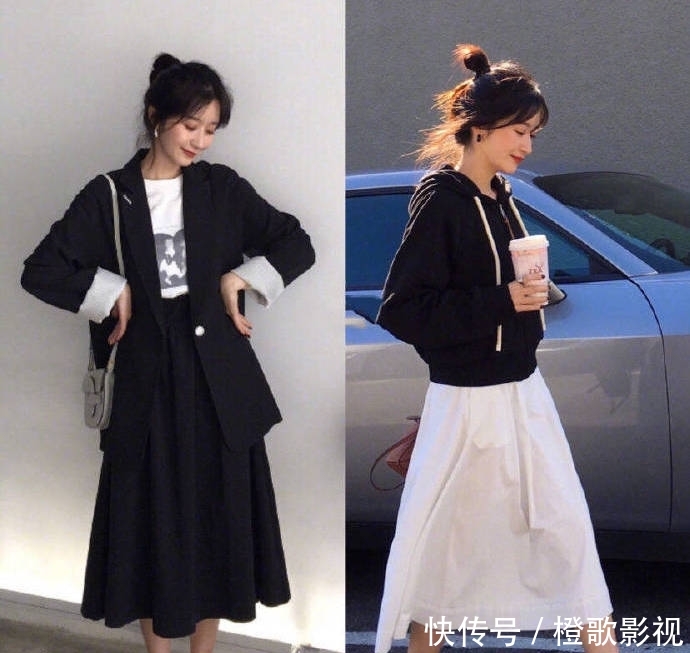  [休闲裤]卫衣配半身裙，小西装配休闲裤，姐妹们穿起来，给你的回头率加分