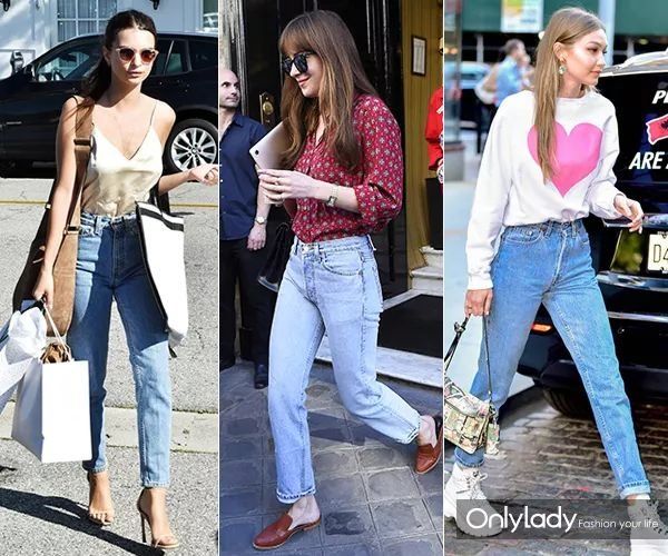 这条800块牛仔裤90%美国女星在穿，秋天有它就够了!