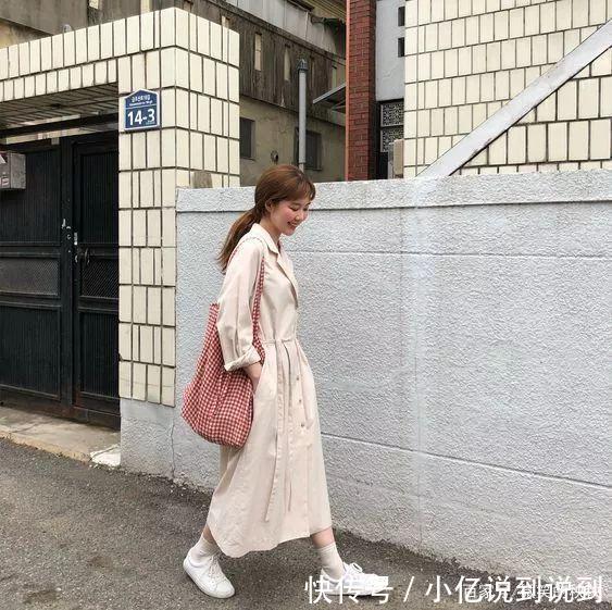  [气质]春季的衬衫裙，怎么搭配既保暖又有气质