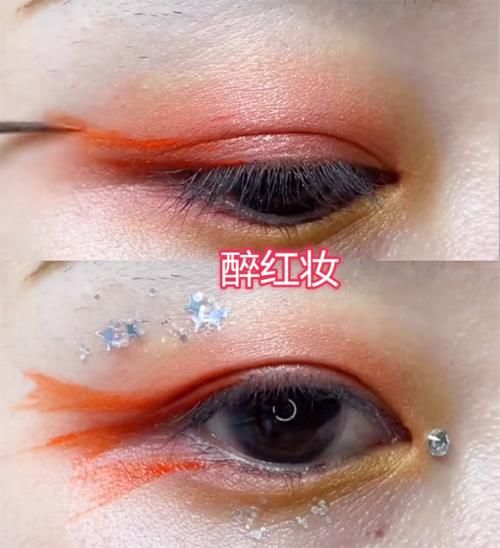 「 汉服」醉红妆太绝，看到最后袍子：是我的！，“原相机＋汉服”眼妆走水