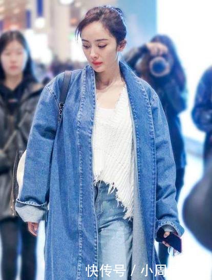 奔三的女人尽量不要打底裤配大衣，学学景甜这样穿，特有女人味