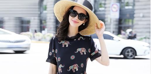 咦?难怪老婆不穿套装了，今系夏这几款欧货a字裙，洋气美嫩十岁