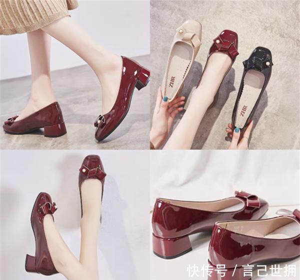  [少女]春季气质百搭的单鞋分享，可清新少女可职场气质，你get到了吗？
